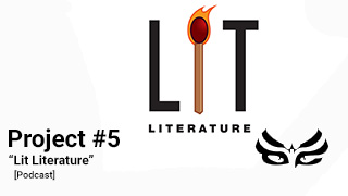 Thumbnail for project #5 Lit Literature Podcast